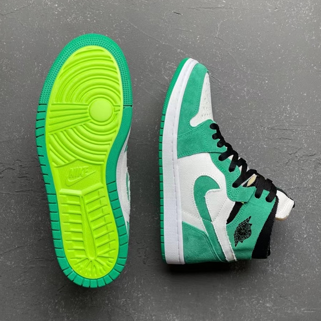 【国内 4/5 発売】ナイキ エア ジョーダン 1 ハイ ズーム “スタジアムグリーン/ブラック/ホワイト” (NIKE AIR JORDAN 1 HIGH ZOOM “Stadium Green/Black/White”) [CT0978-300]