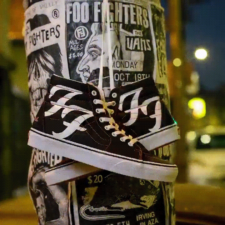 VANS x Foo Fighters SK8-HIが発売 (バンズ フー・ファイターズ)