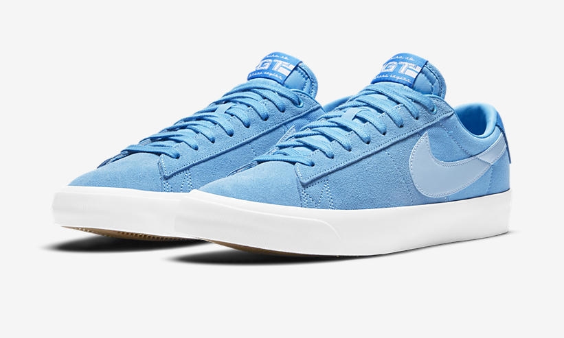 ナイキ SB ズーム ブレーザー ロー プロ GT “ブルー/ホワイト” (NIKE SB ZOOM BLAZER LOW PRO GT “Blue/White”) [DC7695-400]