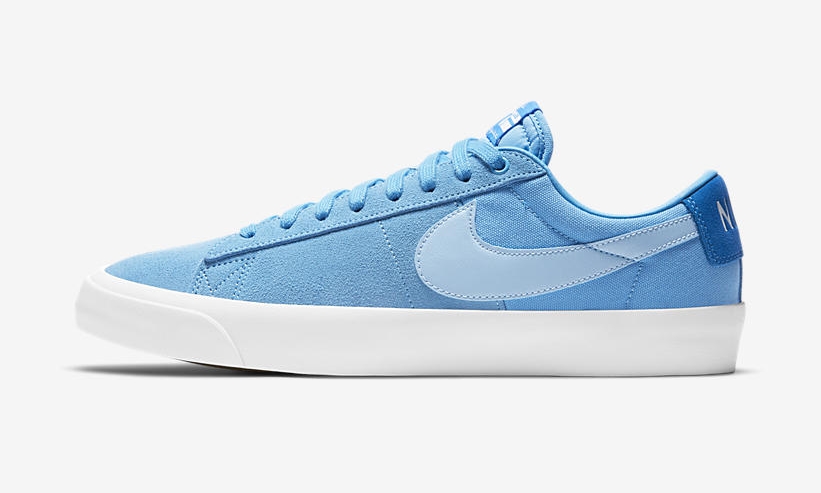 ナイキ SB ズーム ブレーザー ロー プロ GT “ブルー/ホワイト” (NIKE SB ZOOM BLAZER LOW PRO GT “Blue/White”) [DC7695-400]