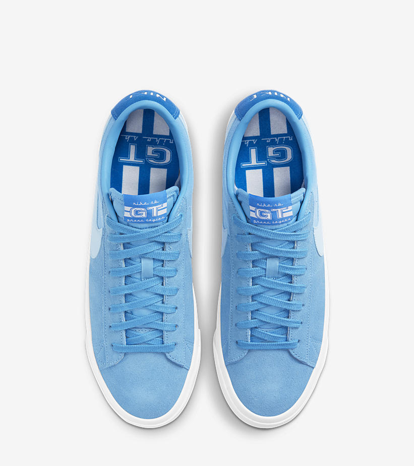 ナイキ SB ズーム ブレーザー ロー プロ GT “ブルー/ホワイト” (NIKE SB ZOOM BLAZER LOW PRO GT “Blue/White”) [DC7695-400]