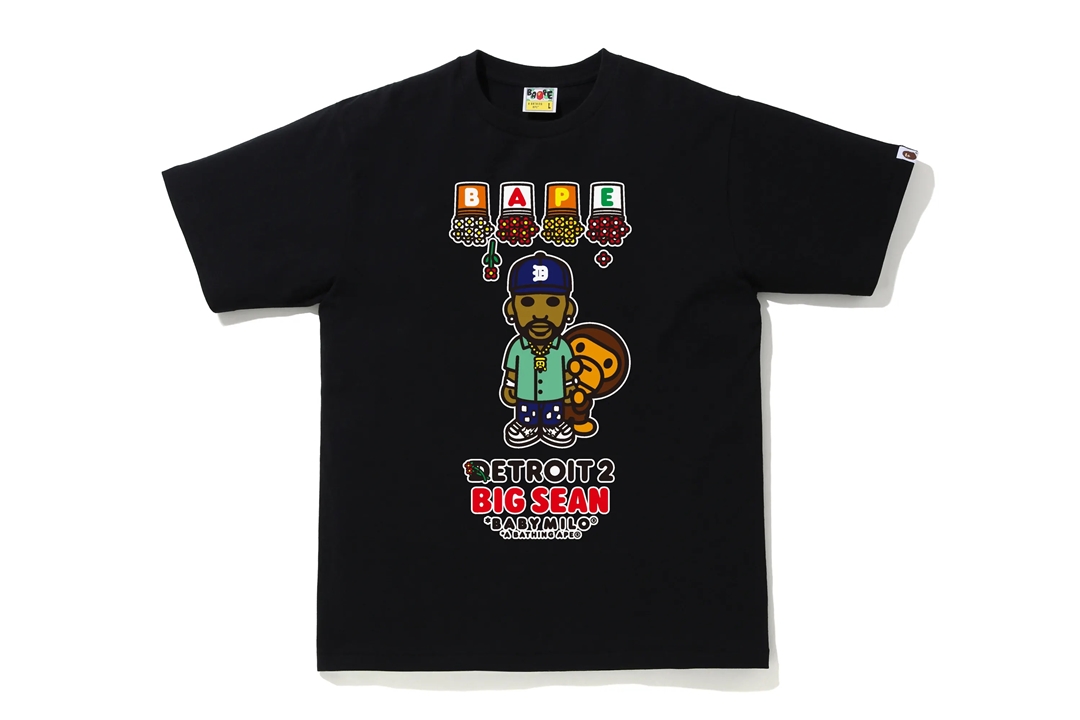 BIG SEAN × A BATHING APE “DETROIT 2 TEE”が1/16 発売 (ビッグ・ショーン ア ベイシング エイプ)