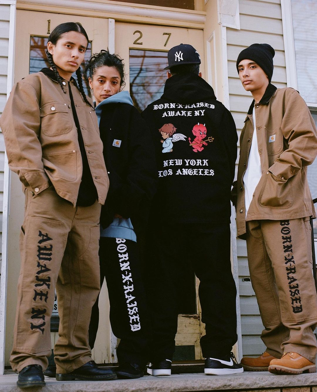 Carhartt WIPと協力し、AWAKE NY × BORN x RAISED コラボレーションが1/15発売 (カーハート アウェイク ボーン アンド レイズド)