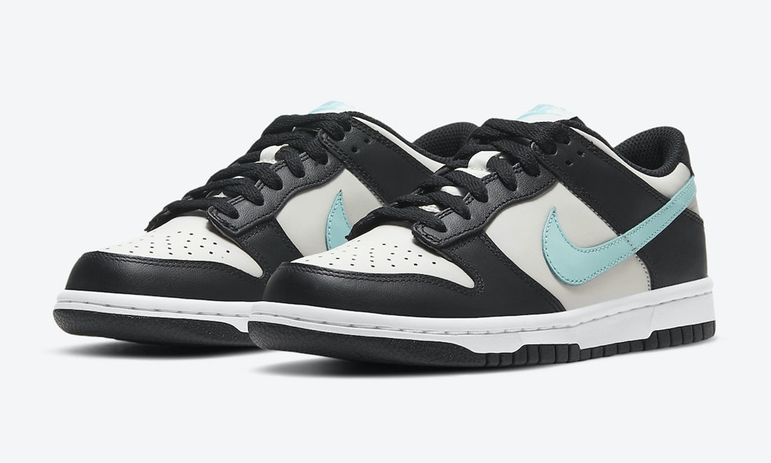 海外 5/28 発売！ナイキ GS ダンク ロー “ブラック/ティファニーブルー” (NIKE GS DUNK LOW “Black/Tiffany Blue”) [CW1590-003]