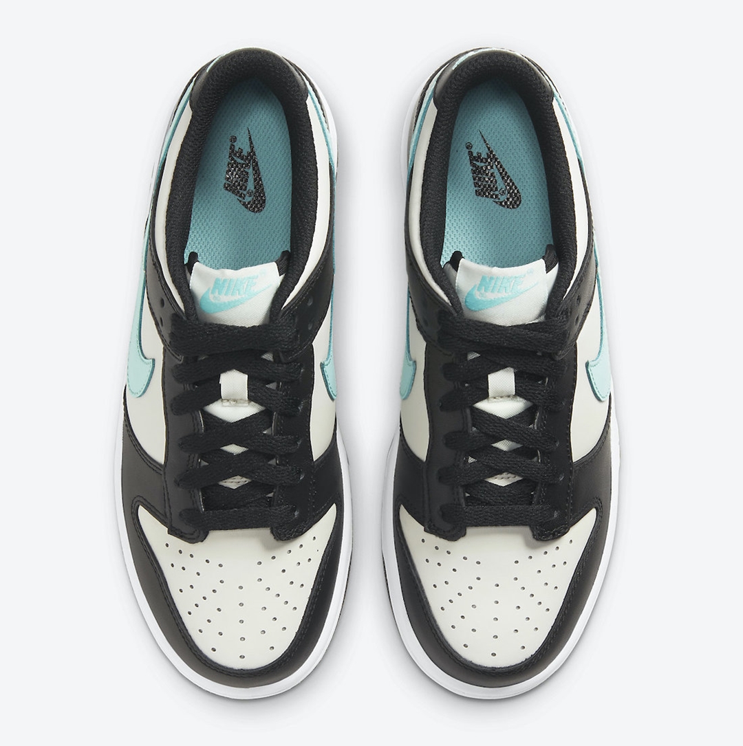 海外 5/28 発売！ナイキ GS ダンク ロー “ブラック/ティファニーブルー” (NIKE GS DUNK LOW “Black/Tiffany Blue”) [CW1590-003]