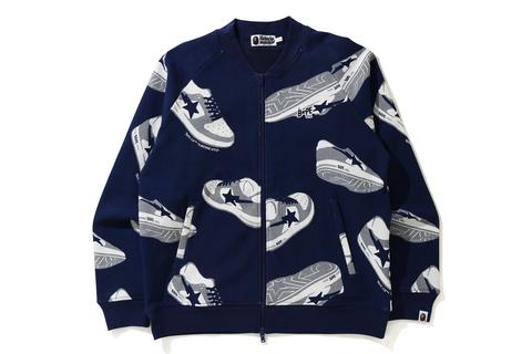 A BATHING APE から様々な角度のBAPE STAをイラストに落とし込んだ新柄「RANDOM BAPE STA PATTERN」を使用したアイテムが1/16 発売 (ア ベイシング エイプ)