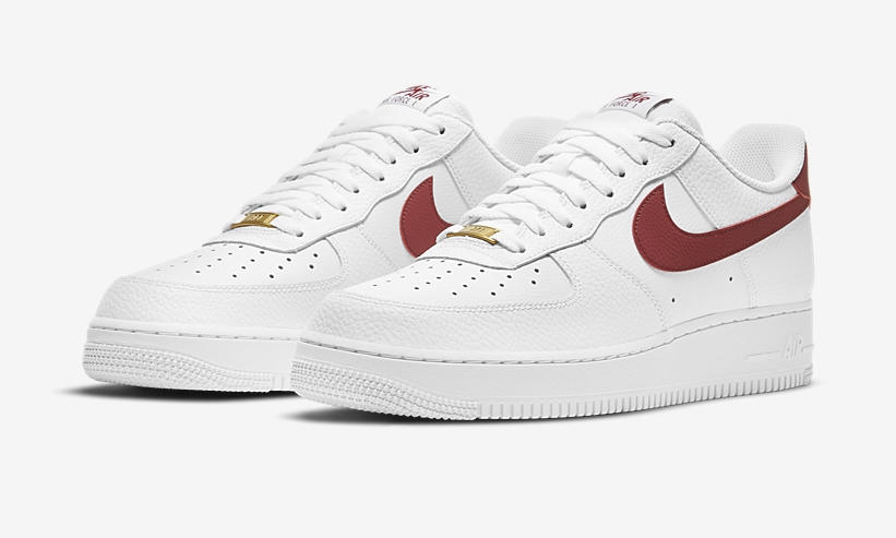 【国内 3/13 発売】ナイキ エア フォース 1 07 ロー “ホワイト/チームレッド” (NIKE AIR FORCE 1 07 LOW “White/Team Red”) [CZ0326-100]