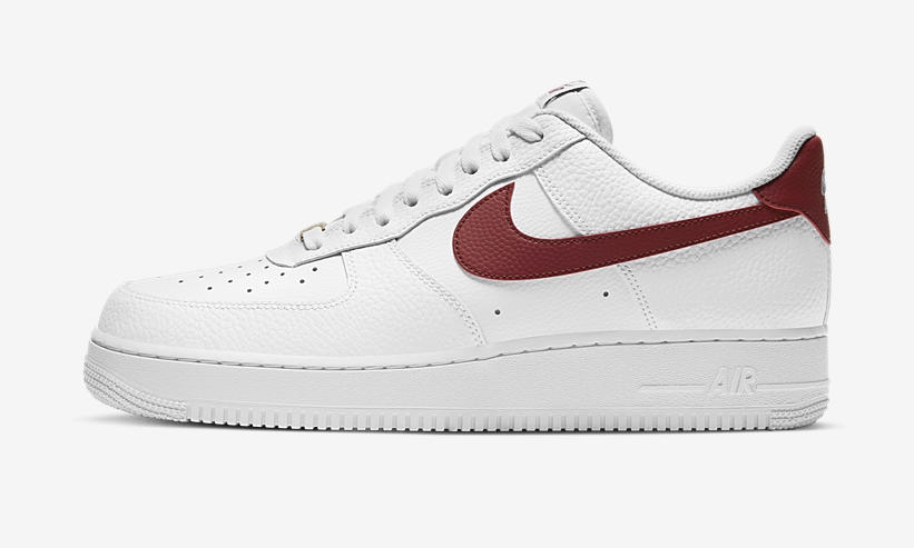 【国内 3/13 発売】ナイキ エア フォース 1 07 ロー “ホワイト/チームレッド” (NIKE AIR FORCE 1 07 LOW “White/Team Red”) [CZ0326-100]