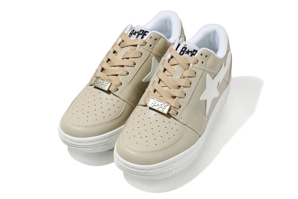 BAPE STA LADIESからペールトーンのでまとめ上げた「BAPE STA LOW」が1/23 発売 (A BATHING APE ア ベイシング エイプ)