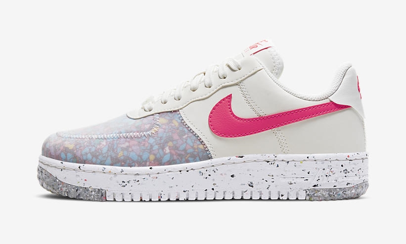 ナイキ ウィメンズ エア フォース 1 クレーター フォーム “スペースヒッピー” サミットホワイト/サイレンレッド (NIKE WMNS AIR FORCE 1 CRATER FOAM “SPACE HIPPIE” Summit White/Siren Red) [CT1986-101]