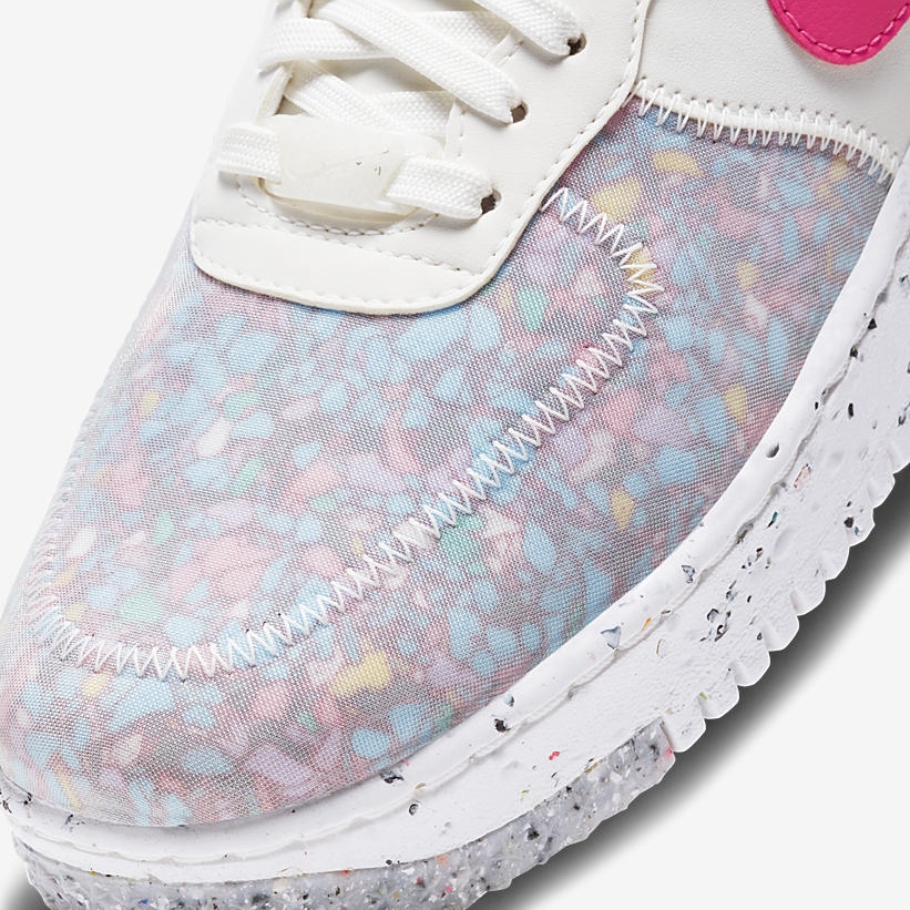 ナイキ ウィメンズ エア フォース 1 クレーター フォーム “スペースヒッピー” サミットホワイト/サイレンレッド (NIKE WMNS AIR FORCE 1 CRATER FOAM “SPACE HIPPIE” Summit White/Siren Red) [CT1986-101]