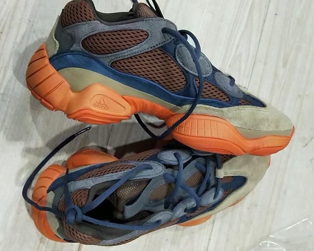 【リーク】アディダス オリジナルス イージー 500 “ネイビー/オレンジ” (adidas Originals YEEZY 500 “Navy/Orange”)