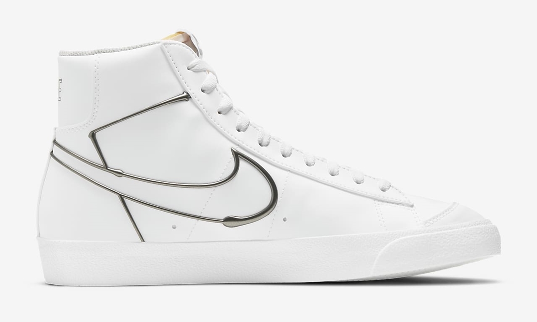 1/21 発売！ナイキ ブレーザー ミッド 77 “ホワイト/メタリックピューター” (NIKE BLAZER MID 77 “White/Metallic Pewter”) [DH4099-100]