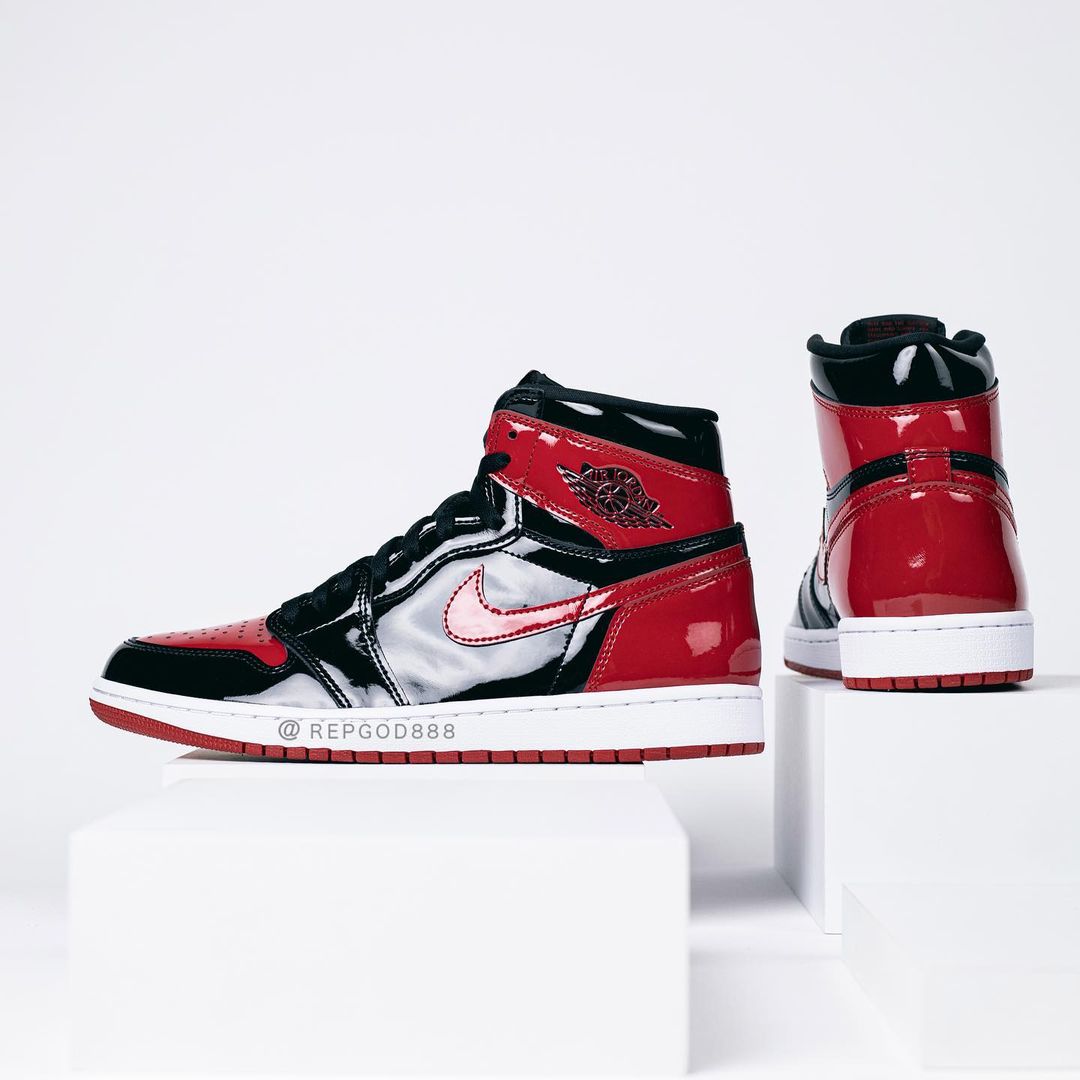 【国内 1/15 発売】ナイキ エア ジョーダン 1 レトロ ハイ OG “パテントブレッド/ファミリー” (NIKE AIR JORDAN 1 RETRO HIGH OG “Patent Bred/Family”) [555088-063]