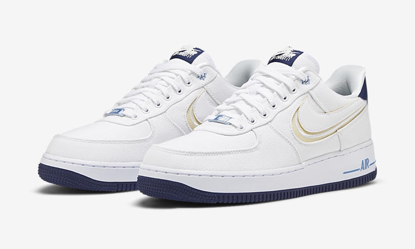 1/25 発売！ナイキ エア フォース 1　ロー プレミアム "ホワイト/フォルス/ブルーヴォイド" (NIKE AIR FORCE 1 LOW PREMIUM "White/Pholus/Blue Void") [DB3541-100]