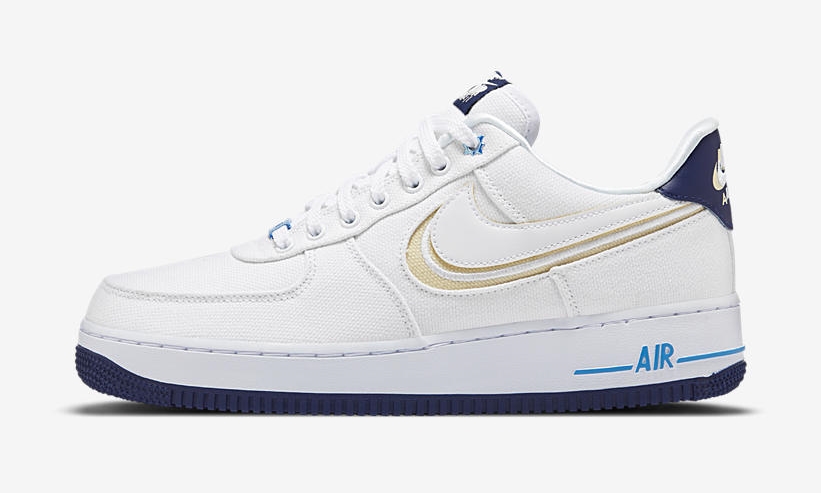 1/25 発売！ナイキ エア フォース 1　ロー プレミアム “ホワイト/フォルス/ブルーヴォイド” (NIKE AIR FORCE 1 LOW PREMIUM “White/Pholus/Blue Void”) [DB3541-100]