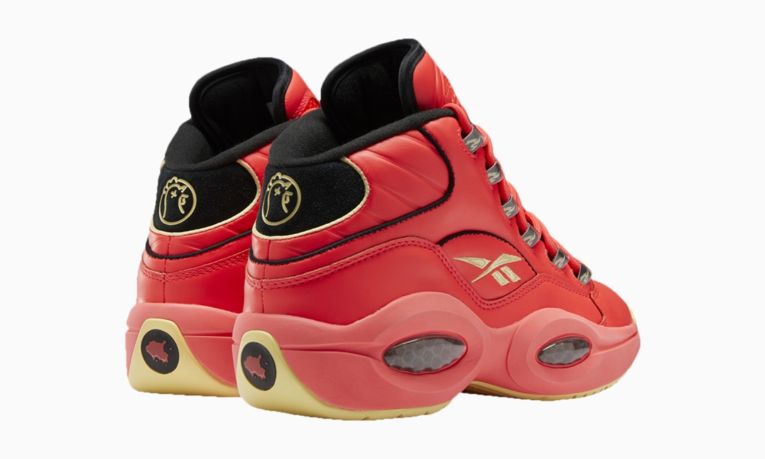 2/18 発売！ホットワンズ × リーボック クエスチョン “ネオンチェリー” (HOT ONES REEBOK QUESTION MID “Neon Cherry”) [GV7093]