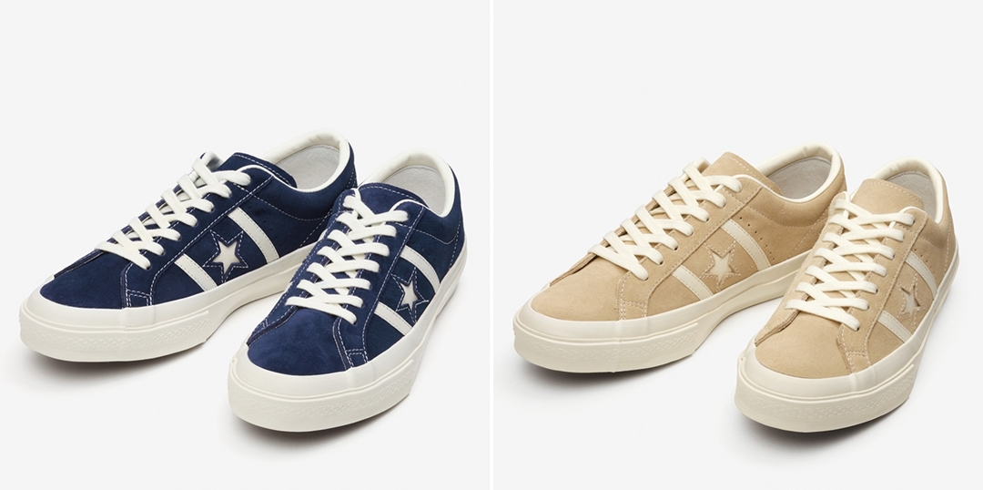 1/22 発売！アッパーに質感のスエード素材を採用した CONVERSE STAR&BARS SUEDE (コンバース スター＆バーズ スエード)