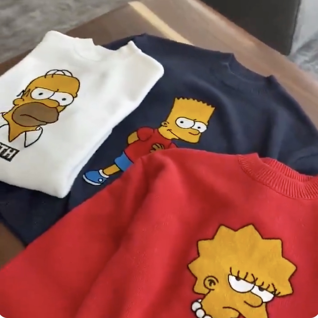 【The Simpsons】KITH MONDAY PROGRAM 2021年 第4弾 (キス)