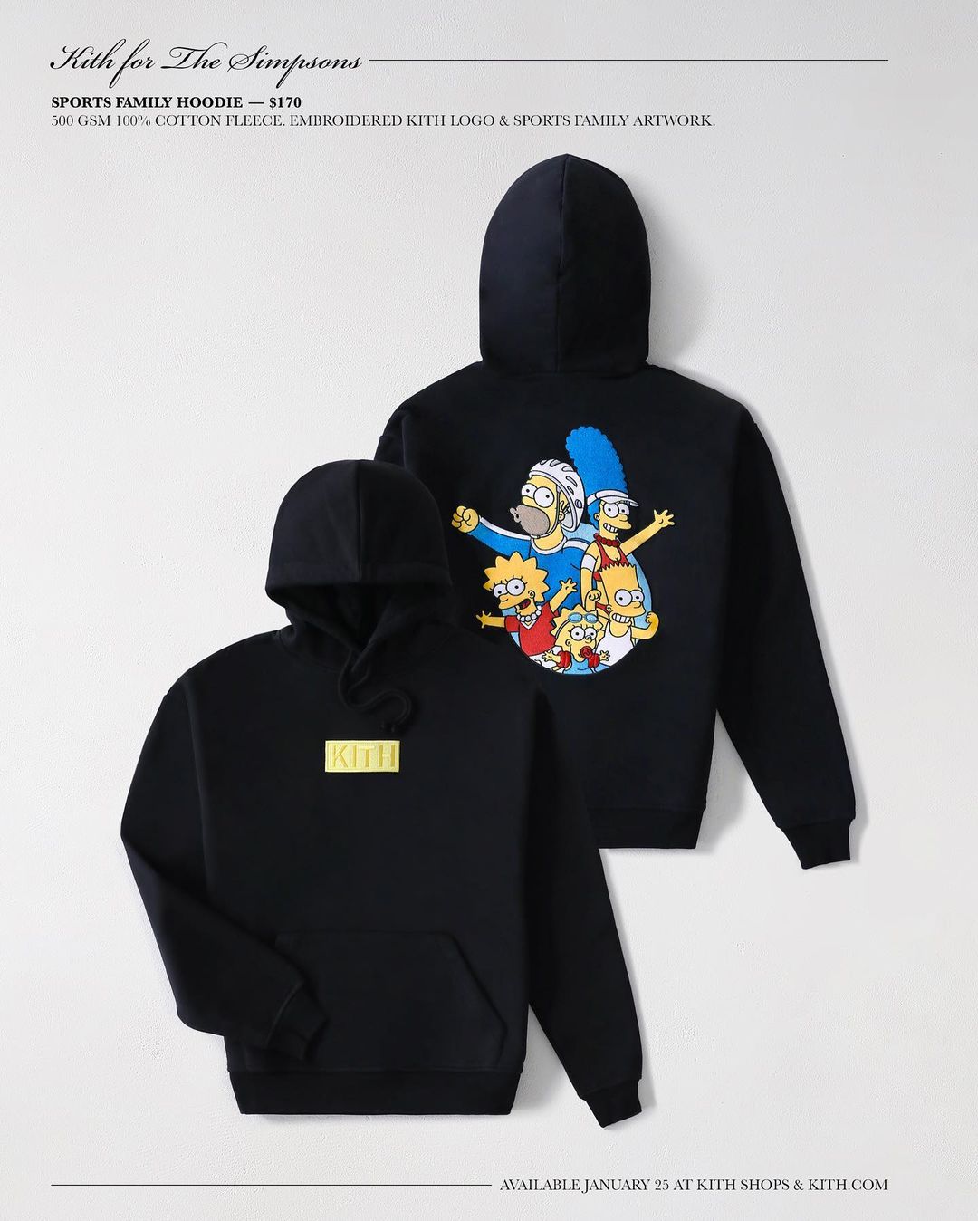 【The Simpsons】KITH MONDAY PROGRAM 2021年 第4弾 (キス)