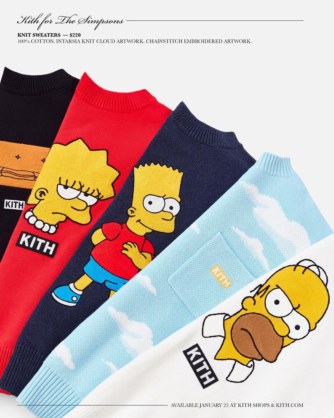 【The Simpsons】KITH MONDAY PROGRAM 2021年 第4弾 (キス)