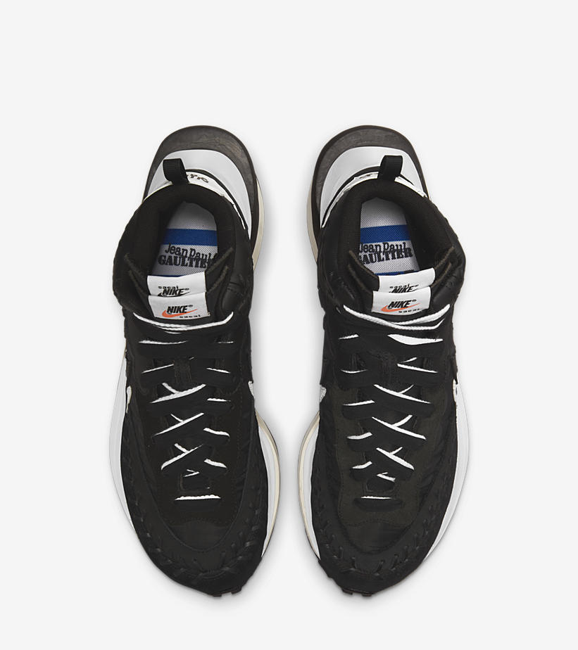 Nike ナイキ メンズ スニーカー 【Nike Vapo waffle】 サイズ US_9.5(27.5cm) sacai Jean Paul  Gaultie Black White スニーカー