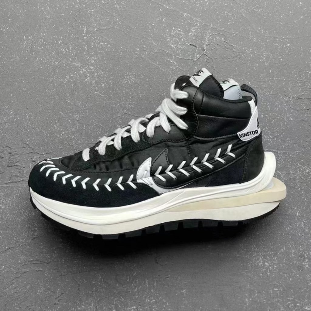 nike sacai gaultier ld vaporwaffle mix 黒