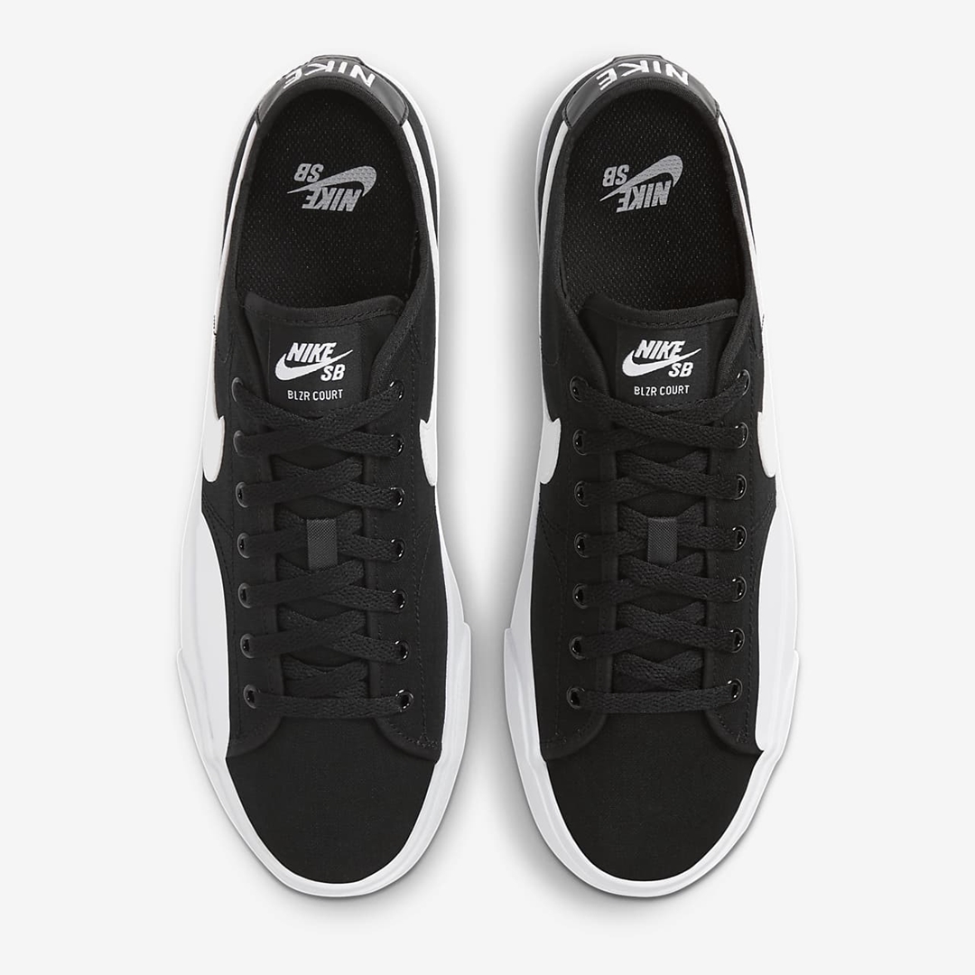 1/30 発売！ナイキ SB ブレーザー コート “ブラック/ホワイト” (NIKE SB BLAZER COURT “Black/White”) [CV1658-002,100]