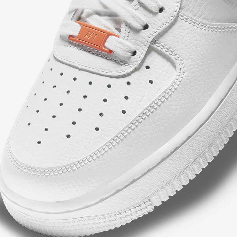 ナイキ ウィメンズ エア フォース 1 ハイ “ホワイト/オレンジパール” (NIKE AIR FORCE 1 HIGH “White/Orange Pearl”) [334031-118]