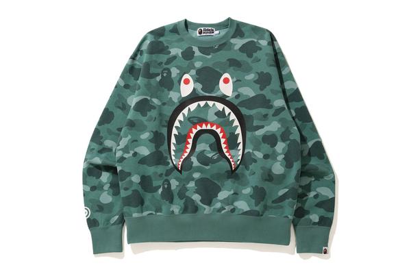 A BATHING APE から新色となるダークトーンのCOLOR CAMOを使用したアイテムが1/23 発売 (ア ベイシング エイプ)