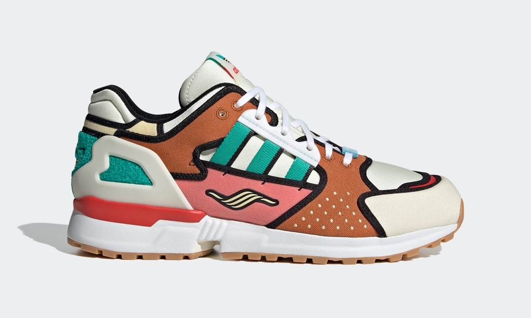 2021年 春発売予定！adidas Originals ZX 10000 C “The Simpsons/Krusty Burger” (アディダス オリジナルス ゼットエックス 10000 “シンプソンズ/クラスティ・バーガー”) [H05783]