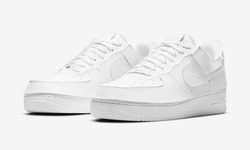 カスタム前提のナイキ エア フォース 1/1 ロー “トリプルホワイト” (NIKE AIR FORCE 1/1 LOW “Triple White”) [CV1758-100]