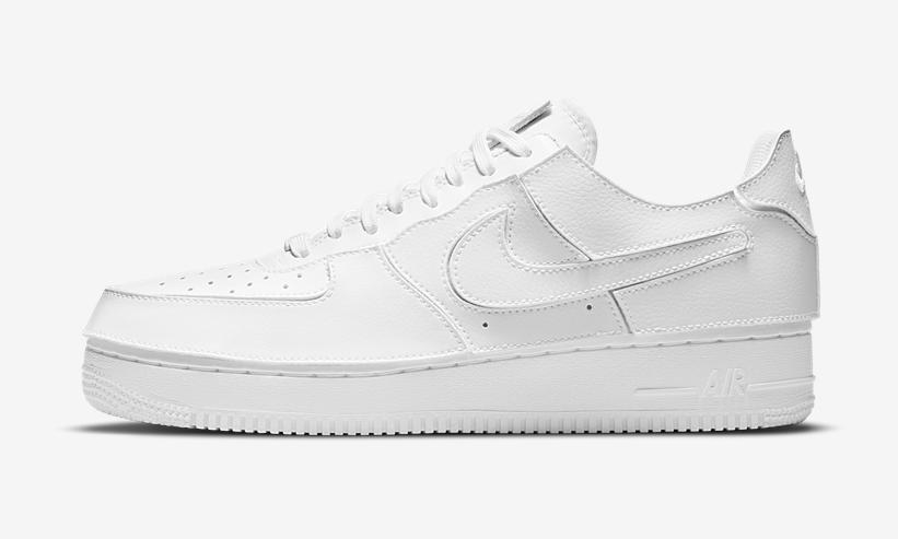 カスタム前提のナイキ エア フォース 1/1 ロー “トリプルホワイト” (NIKE AIR FORCE 1/1 LOW “Triple White”) [CV1758-100]