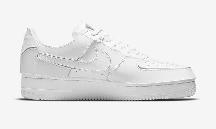 カスタム前提のナイキ エア フォース 1/1 ロー “トリプルホワイト” (NIKE AIR FORCE 1/1 LOW “Triple White”) [CV1758-100]