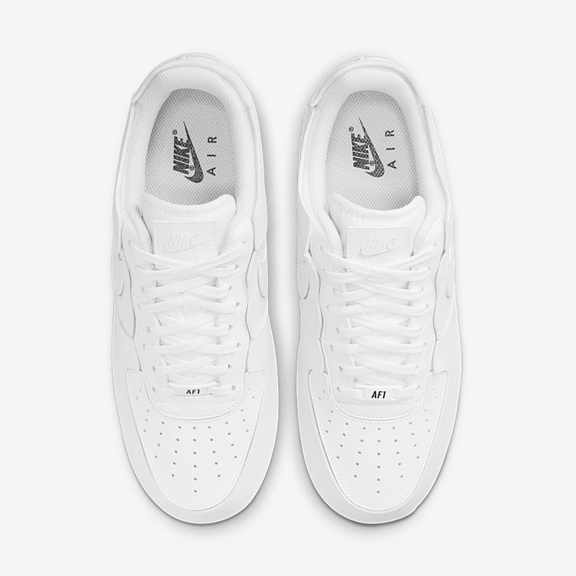 カスタム前提のナイキ エア フォース 1/1 ロー “トリプルホワイト” (NIKE AIR FORCE 1/1 LOW “Triple White”) [CV1758-100]