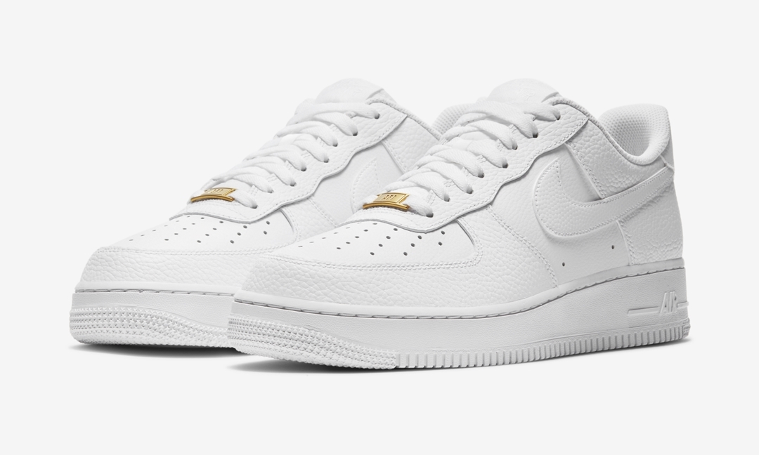 ナイキ エア フォース 1 ロー プレミアム “ホワイト/メタリックゴールド” (NIKE AIR FORCE 1 LOW PREMIUM “White/Metallic Gold”) [CZ0326-101]