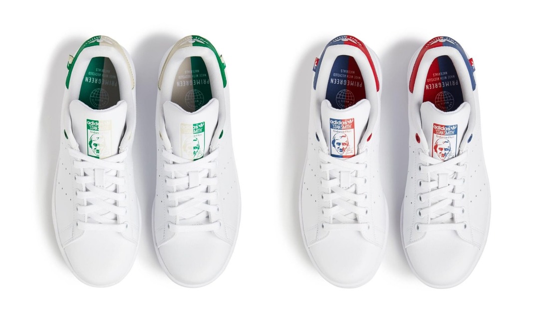 真っ白の地にアクセントカラーが効いたアディダス オリジナルス スタンスミス (adidas Originals STAN SMITH) [FX5541,FX5548]