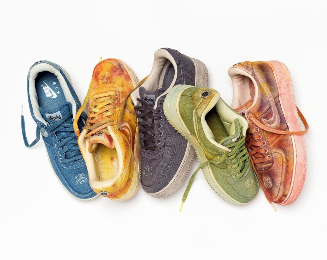 1/29 発売！ステューシー × ナイキ "ハンドダイド" エア フォース 1 ロー (STUSSY NIKE AIR MFORCE 1 LOW "Hand Dyed")