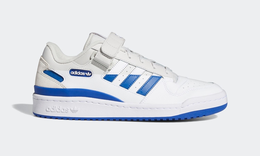 【国内 3/17、3/26 発売】adidas Originals FORUM LOW PREMIUM “White/Blue” (アディダス オリジナルス フォーラム ロー プレミアム “ホワイト/ブルー”) [FY7760]