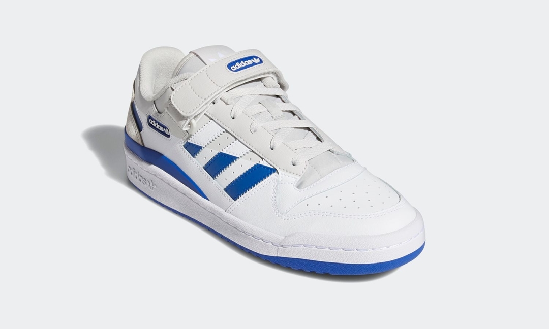 【国内 3/17、3/26 発売】adidas Originals FORUM LOW PREMIUM “White/Blue” (アディダス オリジナルス フォーラム ロー プレミアム “ホワイト/ブルー”) [FY7760]