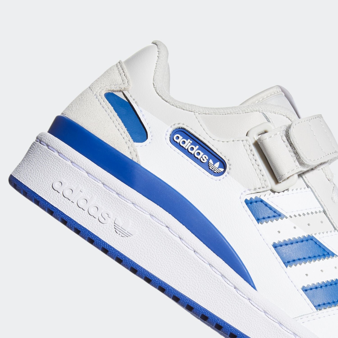 【発売予定】adidas Originals FORUM LOW PREMIUM “White/Blue” (アディダス オリジナルス フォーラム ロー プレミアム “ホワイト/ブルー”) [FY7760]