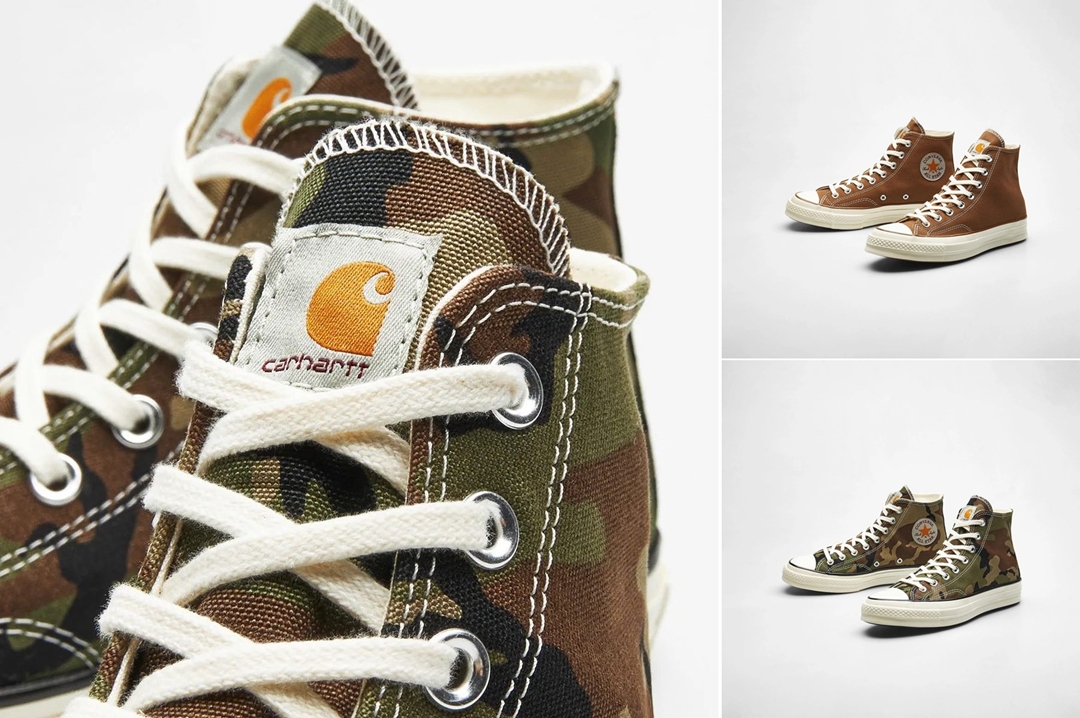 Carhartt x CONVERSE CHUCK 70 2021 S/S 2カラーが1/30 発売 (カーハート コンバース チャック 70)