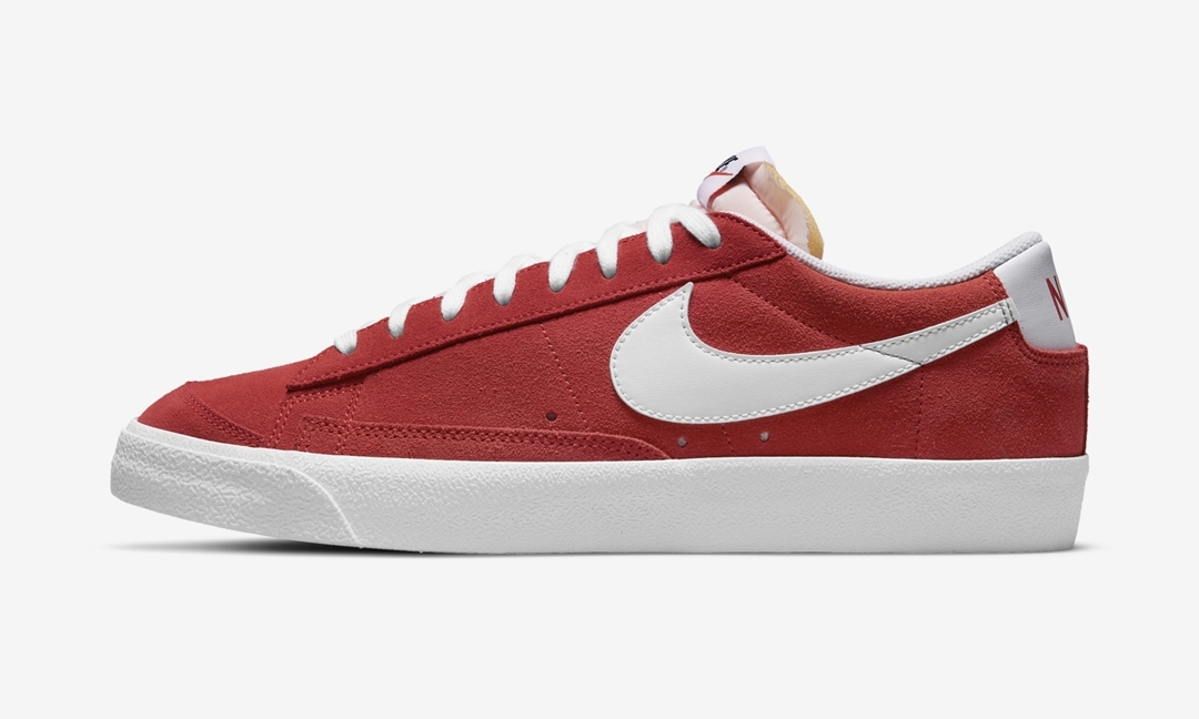 ナイキ ブレーザー ロー 77 スエード “レッド/ホワイト” (NIKE BLAZER LOW SUEDE “Red/White”) [DA7254-600]