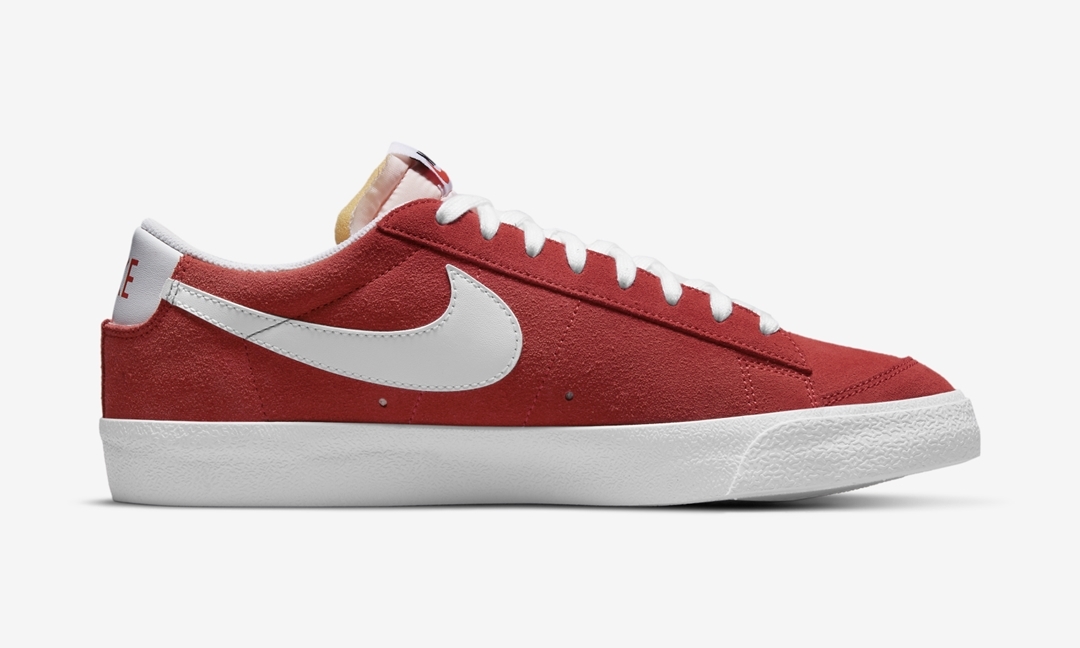 ナイキ ブレーザー ロー 77 スエード “レッド/ホワイト” (NIKE BLAZER LOW SUEDE “Red/White”) [DA7254-600]