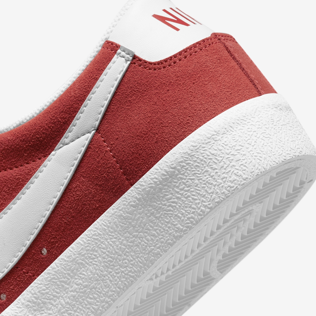 ナイキ ブレーザー ロー 77 スエード “レッド/ホワイト” (NIKE BLAZER LOW SUEDE “Red/White”) [DA7254-600]