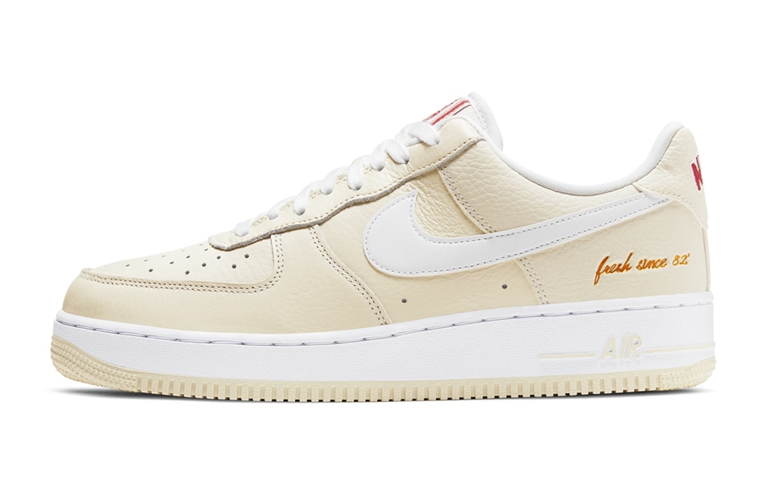 【国内 3/9 発売】ナイキ エア フォース 1 ロー プレミアム EMB “ポップコーン” (NIKE AIR FORCE 1 LOW PREMIUM EMB “Popcorn”) [CW2919-100]