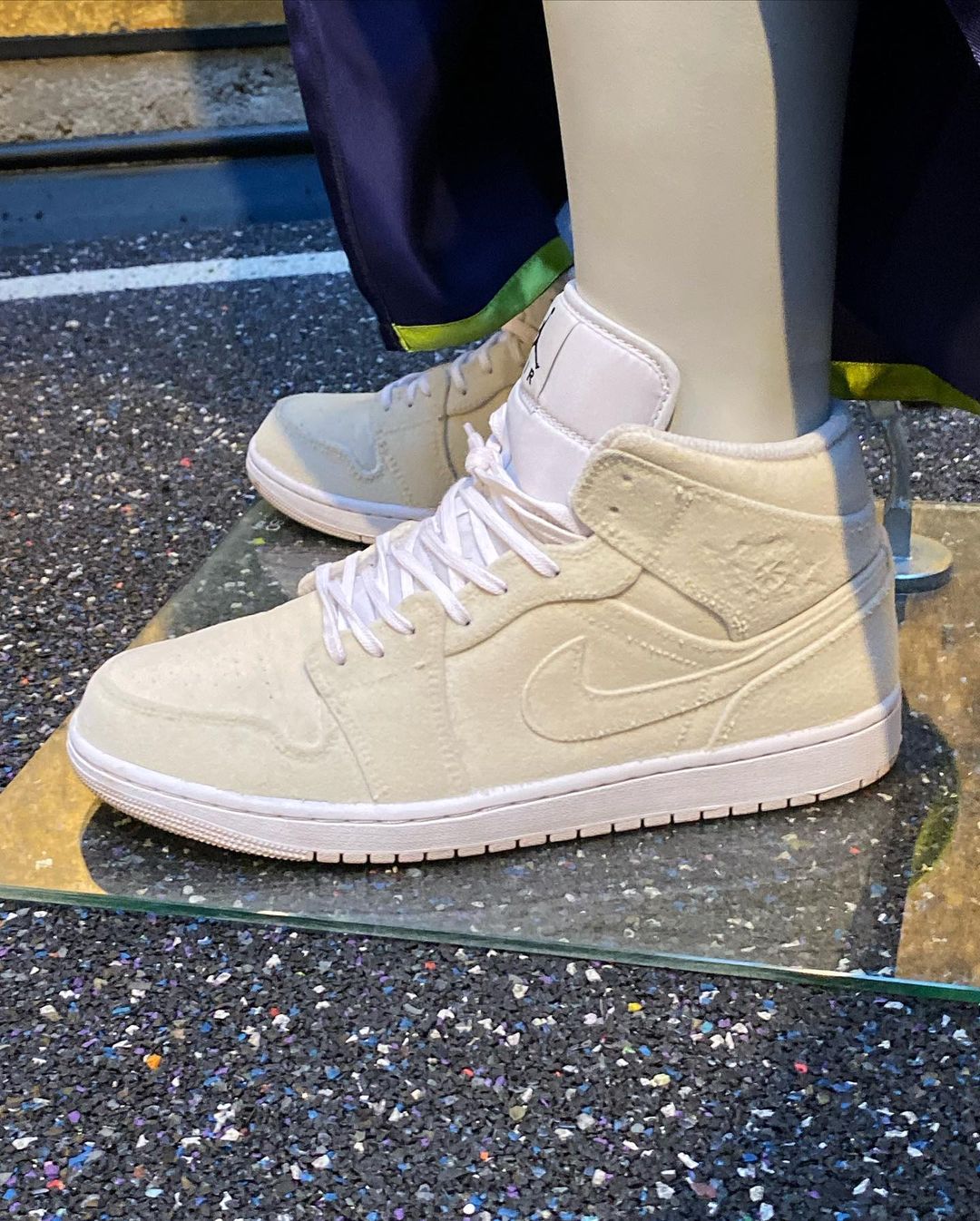 2021年 秋冬発売予定！ピガール × ナイキ エア ジョーダン 1 ミッド “ベルベット” 3カラー (Pigalle NIKE AIR JORDAN 1 MID “Velvet”)