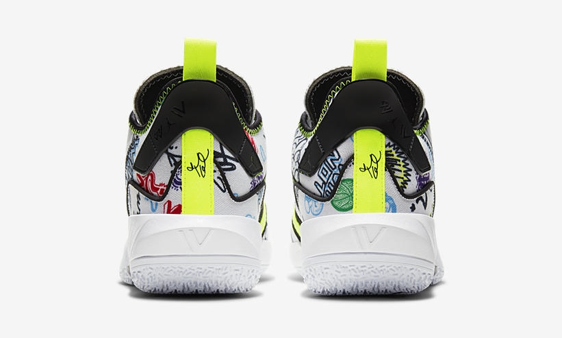 2/6 発売！ナイキ ジョーダン ワイ ノット ゼロ フォー “ホワイト/ボルト/マルチ” (NIKE JORDAN WHY NOT ZER0.4 “White/Volt/Multi”) [DD4886-007]