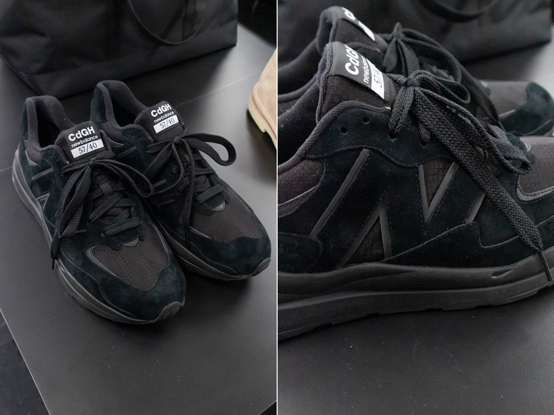 10月発売予定！コム デ ギャルソン・オム × ニューバランス M5740 (New Balance COMME des GARCONS HOMME)