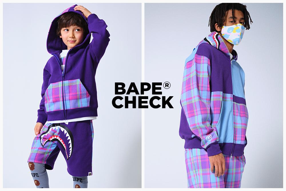 A BATHING APE 「BAPE CHECK」最新アイテムが1/30 発売 (ア ベイシング エイプ)